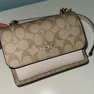 Mini Klare Crossbody Signature Canvas